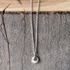 Clewdoodle | Necklace | Recycled Silver Blob Necklace - large