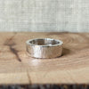 Clewdoodle | Ring | Chunky Hammered Silver Ring