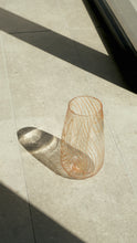 Load image into Gallery viewer, Daniel Venables | Cane Teardrop Vase ( Orange) |