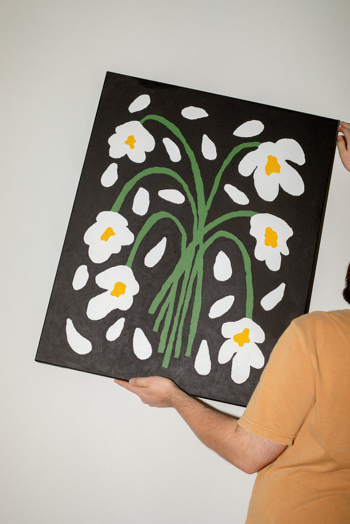 Luke John Matthew Arnold | Pivot/al | Painting | Florally Flaccid