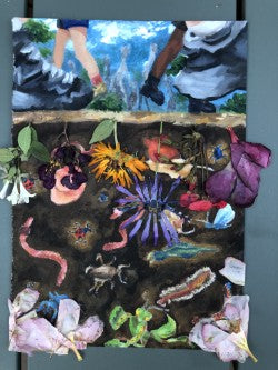 Chloe Eaton  | Mixed Media | Are you still there?