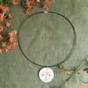 Romanda Ceramics | Pendant Hoop Necklace | Christmas Bush