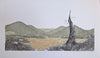 Fenja T. Ringl | Printmaking | Crossing Nursery Swamp (Solo Ed.). Ed. 1 of 12, framed