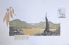 Fenja T. Ringl | Printmaking | Crossing Nursery Swamp (Inset Ed.) Ed. 1 of 6, framed