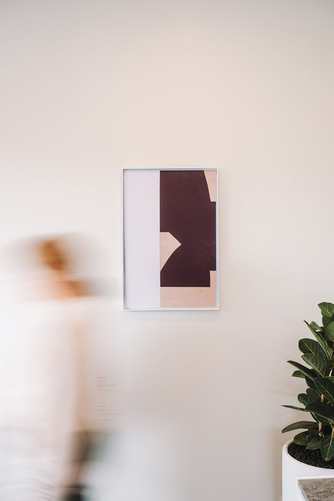 Estelle Briedis  | Mixed Media | Grid Map I