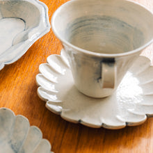 Load image into Gallery viewer, Jacky Lo | Ceramics | Round Petal Plate (Pale Blue)