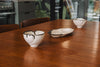 Jacky Lo | Ceramics | Petal Tea Cup (White with Drip)