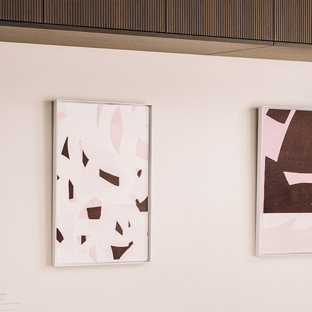 Estelle Briedis  | Mixed Media | Grid Map ll