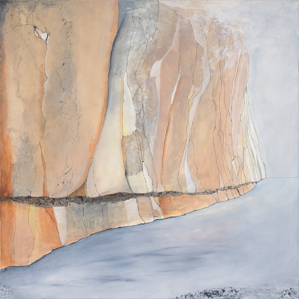 Sallie Saunders | Painting | Earth Layering