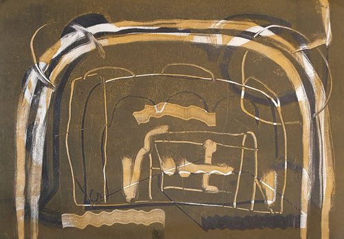 Justin Wasserman | Fortress Exhibition | Printmaking | Fort Ochre II