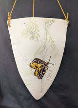 Load image into Gallery viewer, Fenja T. Ringl | Ceramics | Golden Sun Moth Vase #1. Unique state