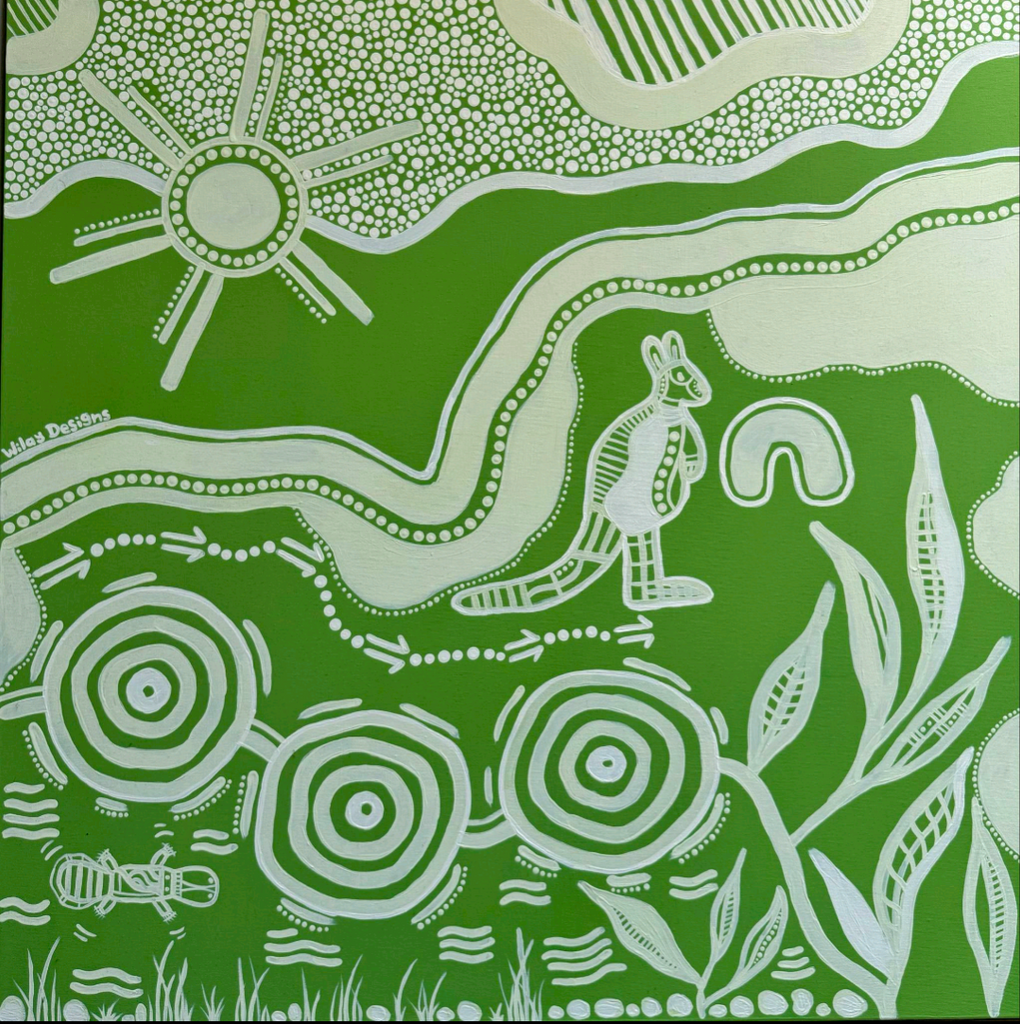 Jazz Matthews | Painting | Grounded In Courage