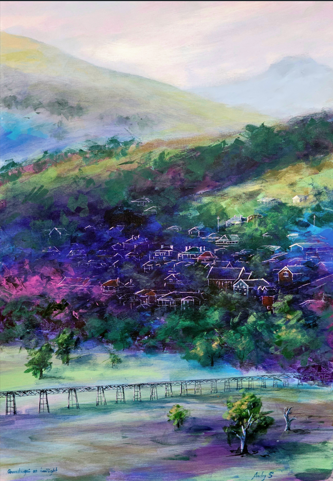 Andy Sumner | Painting | Gundagai at Twilight