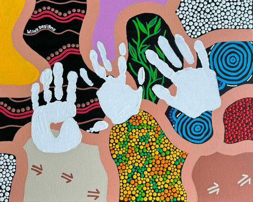 Jazz Matthews | Painting | Hands of Strength