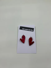 Load image into Gallery viewer, Sue Codee This Papercut Life | Heart earrings | Earrings