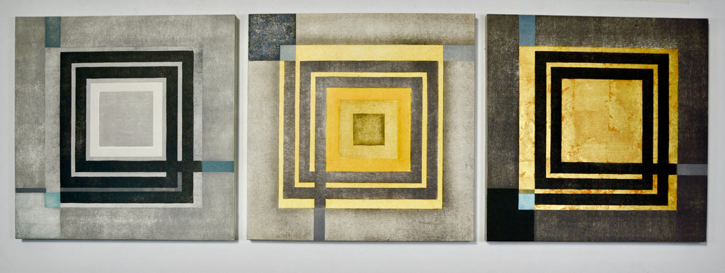 Roslyn Kean | The Space Between | Homage to Scarpa – Venice III. (3 panels)