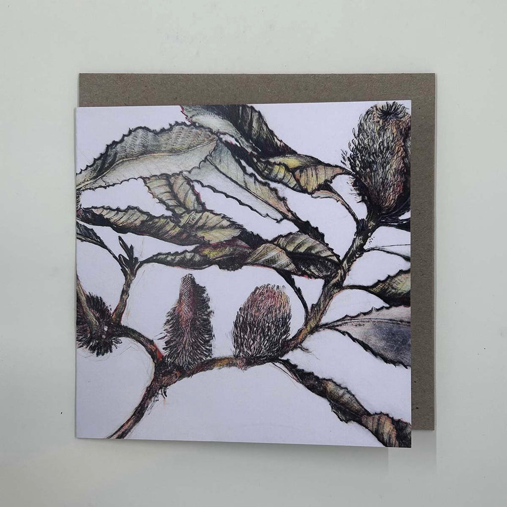 Jo Hollier | art cards | Creek walks 2, card 5