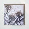 Jo Hollier | art cards | Creek walks 1, card 4