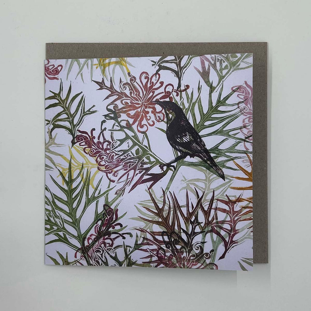Jo Hollier | art cards | Creek walks 1, card 2