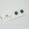 A Fiery Heart | Stud earrings |