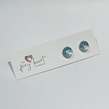 Load image into Gallery viewer, A Fiery Heart | Stud earrings |