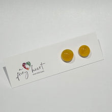 Load image into Gallery viewer, A Fiery Heart | Stud earrings |