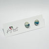 A Fiery Heart | Stud earrings |