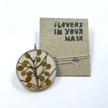 Load image into Gallery viewer, Irina Nazarova | Pendant | Wattle on white