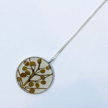 Load image into Gallery viewer, Irina Nazarova | Pendant | Wattle on white