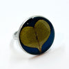 Irina Nazarova | Ring | Heart-shaped leaf