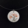 Romanda Ceramics | Pendant Hoop Necklace | Christmas Bush