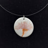Romanda Ceramics | Pendant Hoop Necklace | Gum Flower