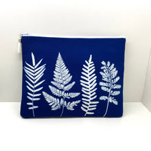 Load image into Gallery viewer, SmartAlex Textiles | zip top bag | cyanotype 30