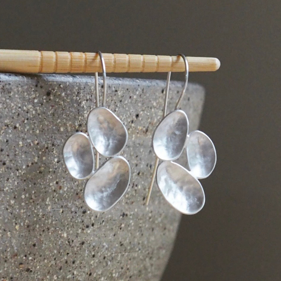 Sarah Bourke | Earrings | Pebble stack earrings
