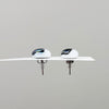 A Fiery Heart | Stud earrings |