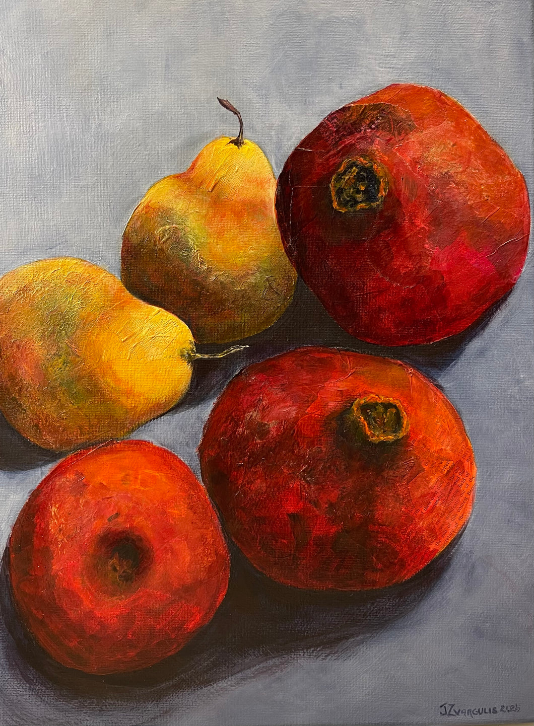 Jeanette Zvargulis | Mixed Media | Fruit Salad