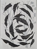 Jenelle Walsh | Printmaking | Burnt Leaves 2