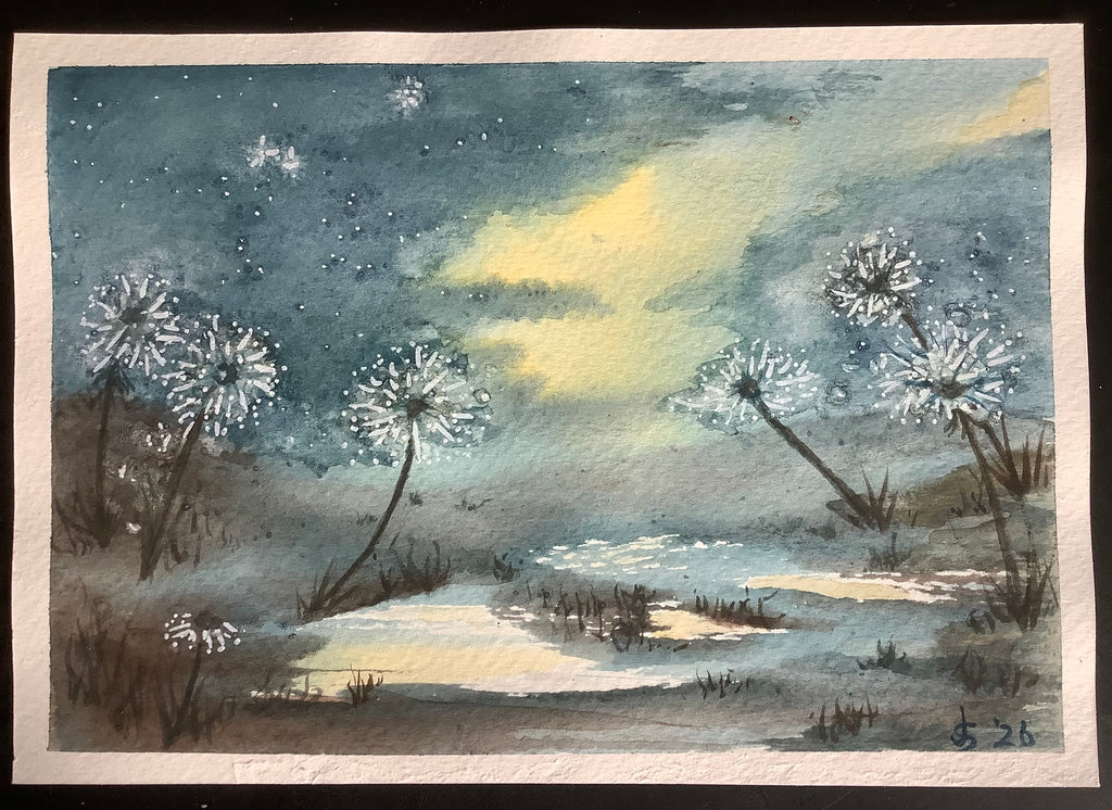 Jenny Stevens | Painting | Dandelions