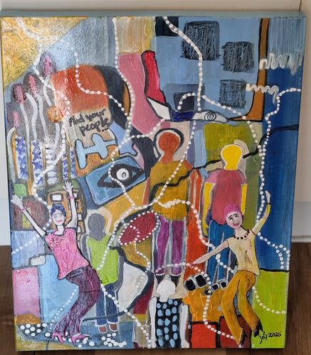 Jo Smith | Mixed Media | Find your People