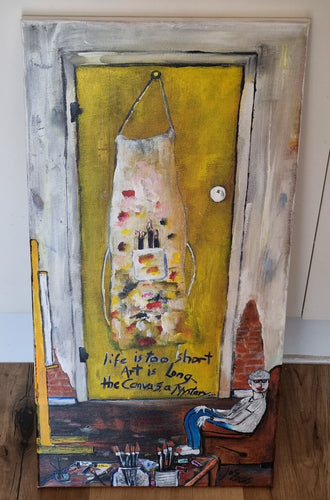 Jo Smith | Painting | The Canvas, a Mystery
