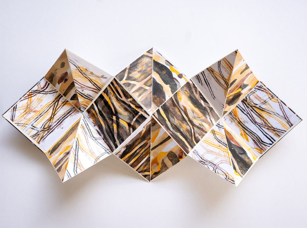jo Hollier | Printmaking | Stringy bark small