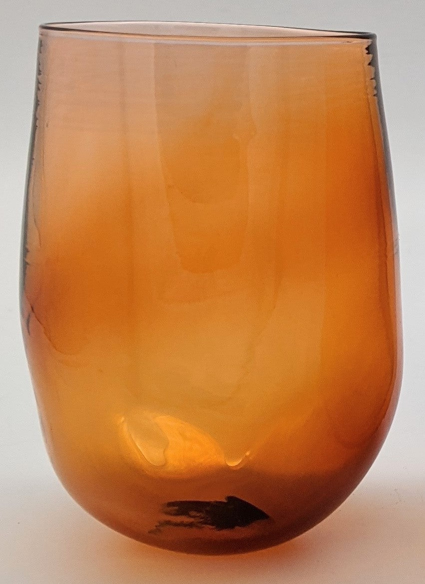 Kristel Britcher | Facet Tumbler | Apricot
