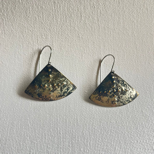 Kate Hunter | Earrings | Joan of Arc Shield Earrings
