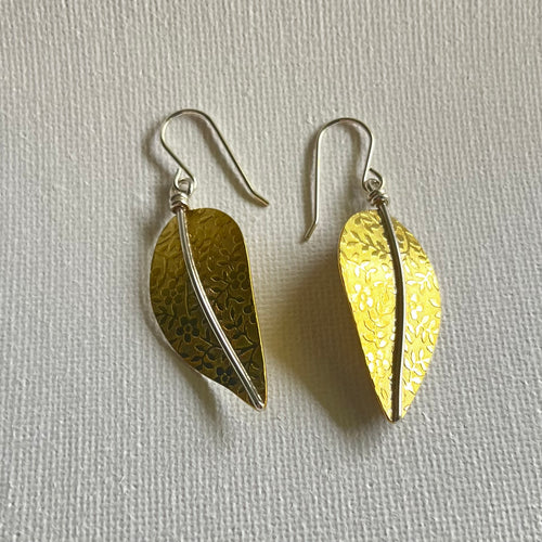 Kate Hunter | Earrings | Floral Leaf Earrings