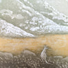Fenja T. Ringl | Printmaking | Kangaroo Looking over Bogong Creek. AP2, framed