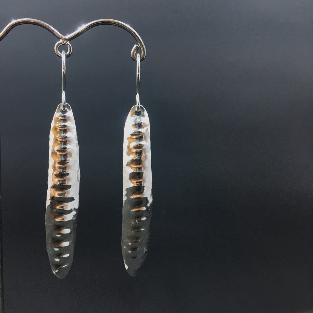 Kate Hunter | Earrings | Acacia pods