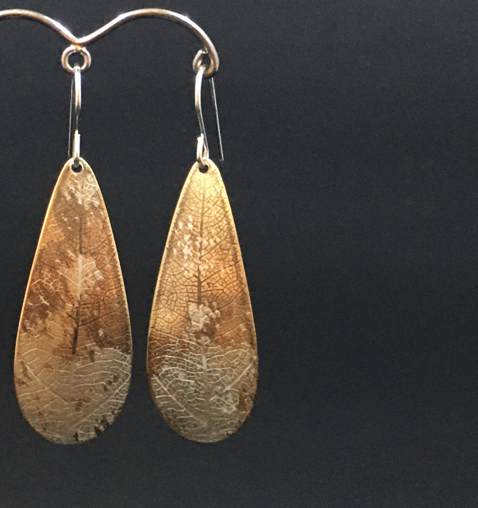 Kate Hunter | Earrings | Leaf tree