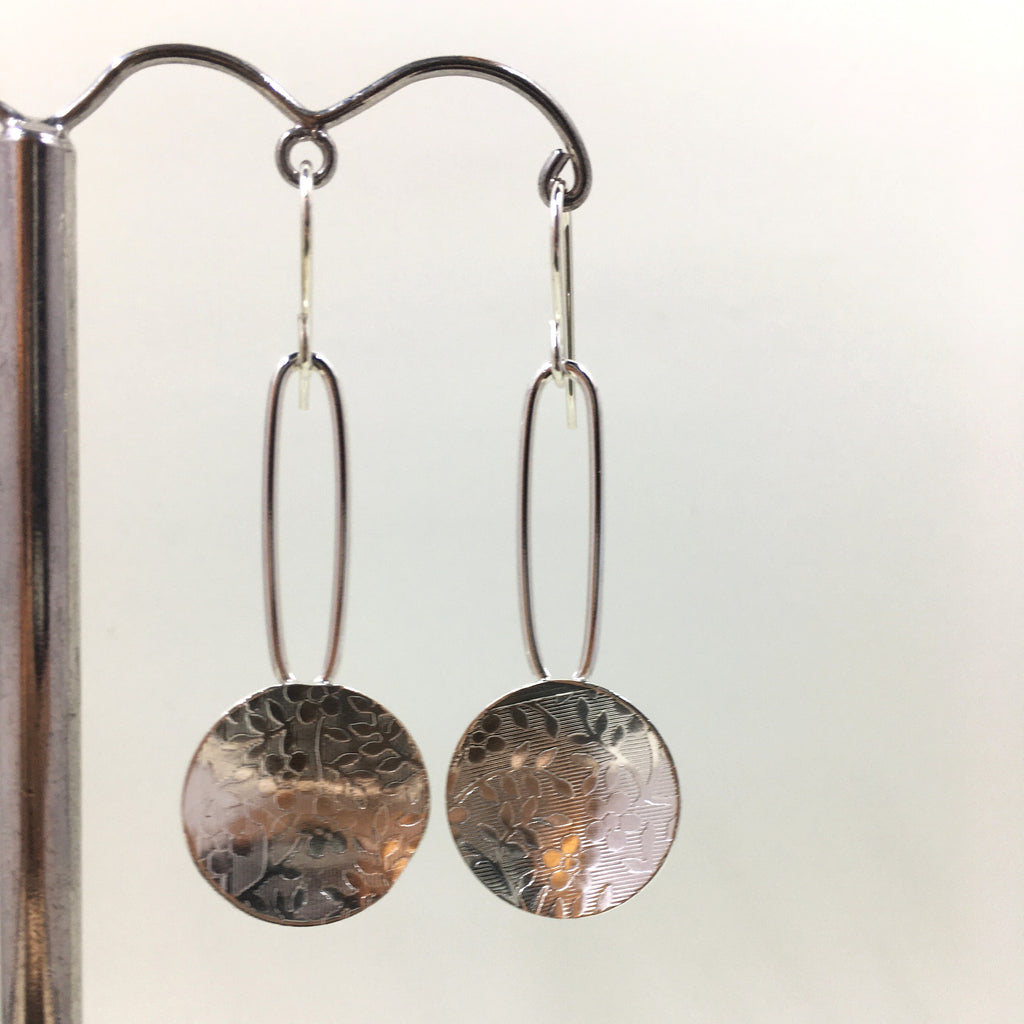Kate Hunter | Earrings | Floral circles