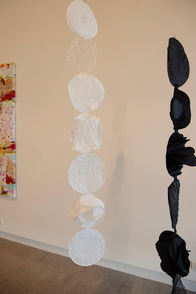Keziah  Craven | Papercraft | Sculptural Exploration of Life's Phases (White)