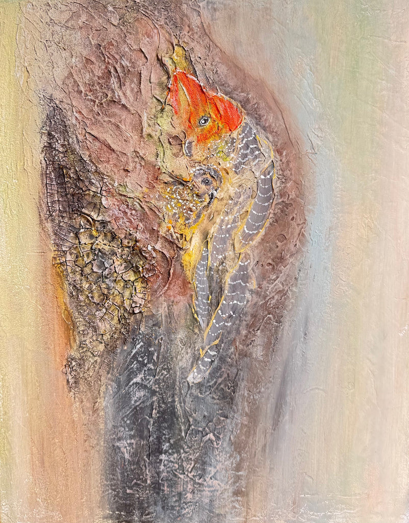 Ludmilla Braguina | Painting | Emergence Of The Fire Spirit (DYSWIS collection #2)